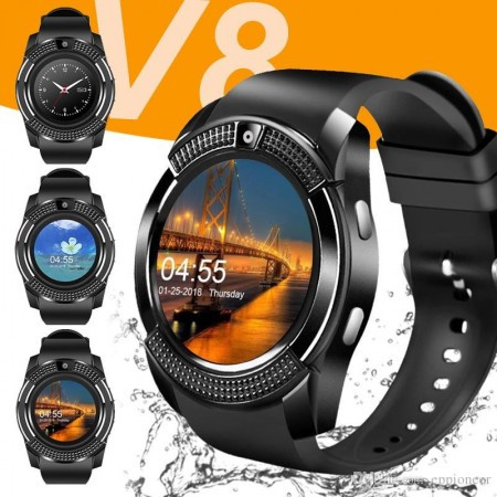 V8 Smart Watch -সিম সাপোর্টেড