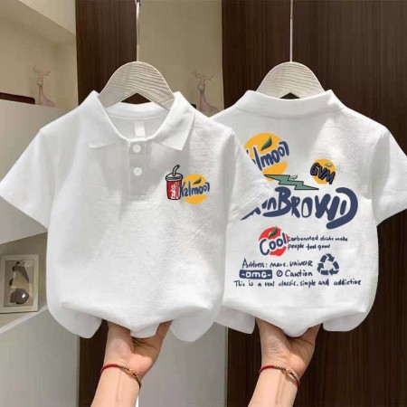 Stylish cotton Polo t-shirt for boys=HZ-508